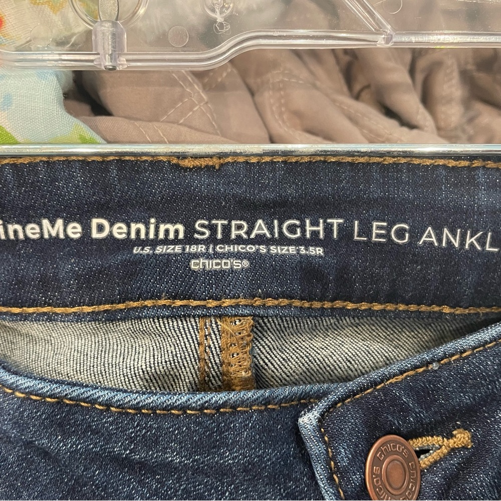 Chico’s DEFINE Me Denim Ankle Jeans Size 3.5R - Picture 3 of 3
